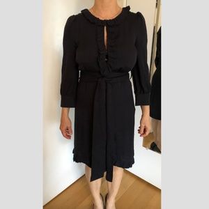 Marc Jacobs Size 6 Black Silk dress